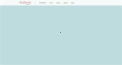 Desktop Screenshot of labaleinecafe.com